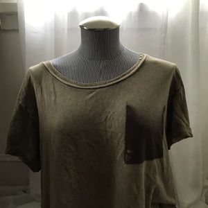 Rustic long cropped tee from Nordstrom
